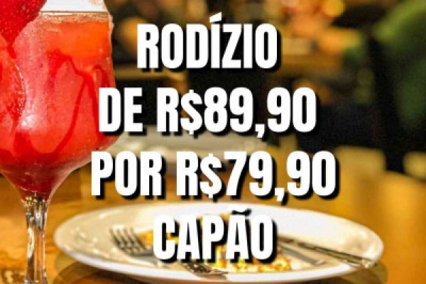 RODÍZIO 79,90 CAPÃO